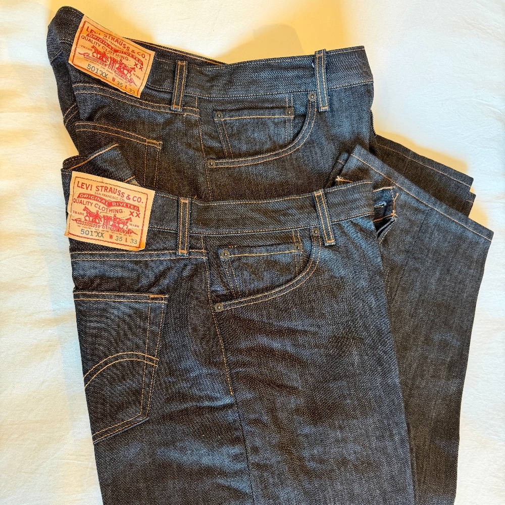 Levi 501 Original Button Fly - image 1